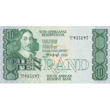 P120a South Africa - 10 Rand Year ND